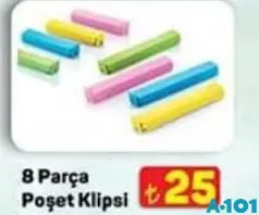 8 PARÇA POŞET KLİPSİ fiyat ve kampanya bilgisi